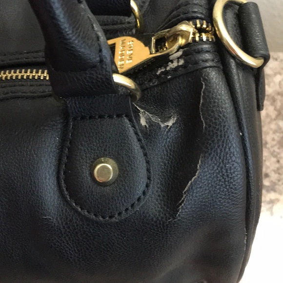 Steve Madden Black Leather Bag - Picture 5 of 8